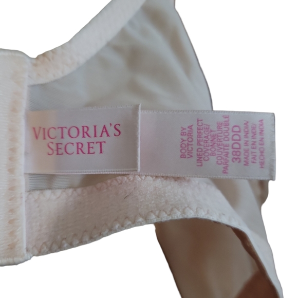 Pink Rhinestone/Lace  Bra - Picture 4 of 4